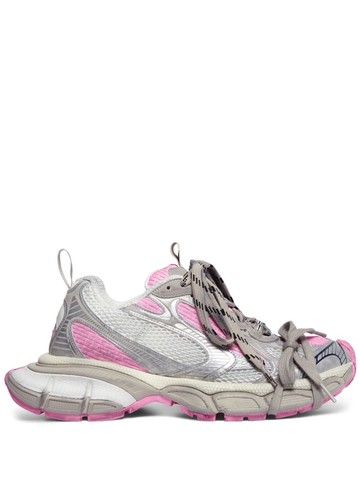 Balenciaga - 3XL mesh-panel sneakers - women - Rubber/Fabric/Fabric - 38 - Grey