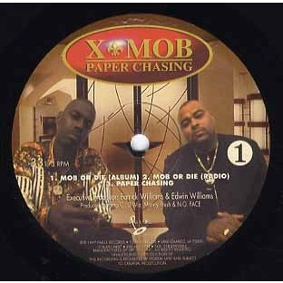 X-MOB MOB OR DIE   PAPER CHASING 12" US 1997年リリース