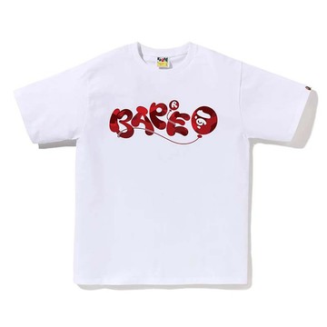 BAPE COLOR CAMO BALLOON TEE 紅氣球 猿人 短袖 短T 白色 RAY-148 [台灣現貨]