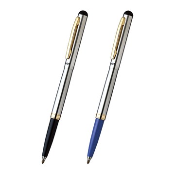 Pentel 飛龍牌 Rolling Writer 不鏽鋼鋼珠筆 0.6mm 金夾 筆蓋式 R460GMG