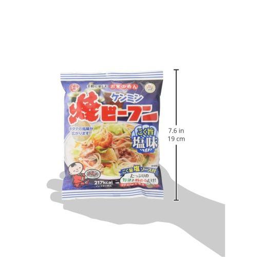 ケンミン 即席焼ビーフンこく旨塩味 70g×10個