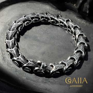 STEEL鋼手鍊。龍麟鎧 | KA