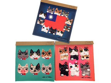 【布漾】插畫家Sally 超細纖維萬用擦拭布=手機=螢幕=鏡片