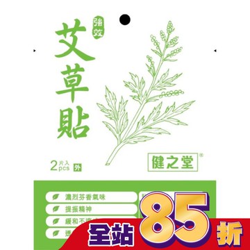 健之堂強效艾草貼2片裝