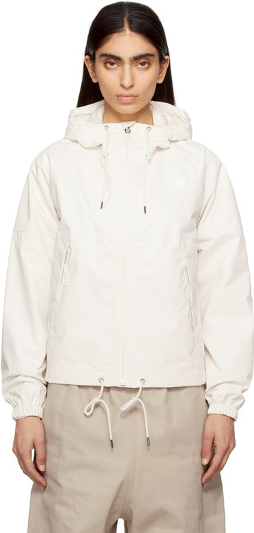 The North Face 灰白色 Antora Hoodie 雨衣