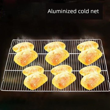家用鍍鋁涼網面包冷卻架蛋糕冷涼網簡約餅干曬網廚房烘焙小工具