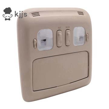 汽車控制台車頂閱讀燈天花板圓頂燈帶天窗開關,適用於 LC100 LX470 1998-2007