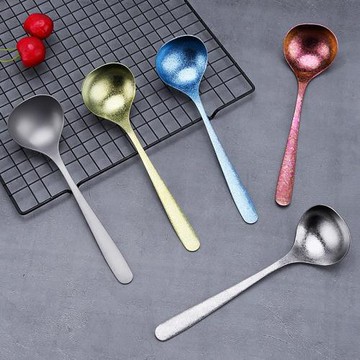 純鈦湯勺戶外純鈦火鍋勺子多功能迷你家用湯勺一體加厚純鈦公用勺