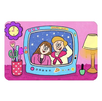 WANPAKU HOUSE 合作貼紙 Wanpaku TV