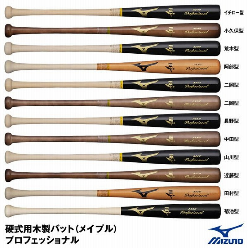 あすつく対応】ミズノ（MIZUNO） 1CJWH175 硬式用木製バット（メイプル） プロフェッショナル 通販 LINEポイント最大0.5%GET |  LINEショッピング