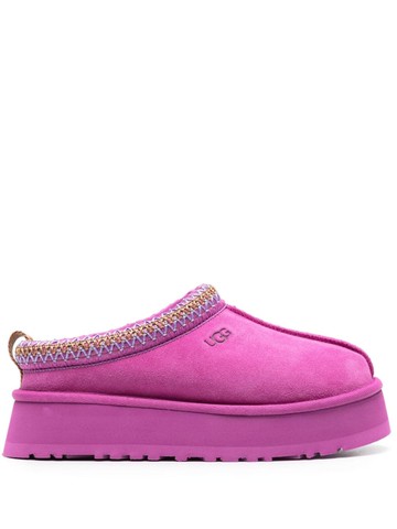 UGG - Tazz suede flatform clogs - women - Fabric/Rubber/Calf Suede - 5 - Pink