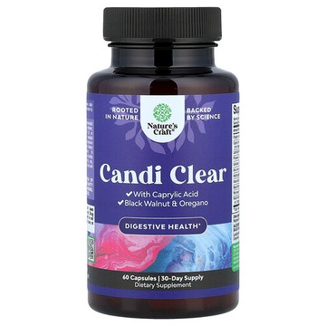 Nature's Craft, Candi Clear，60 粒膠囊