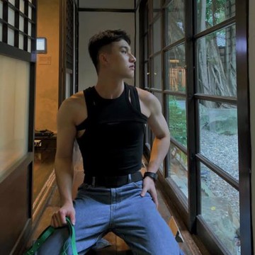 無袖T恤男士運動健身緊身修身寬肩砍袖打底彈力內穿背心純棉坎肩