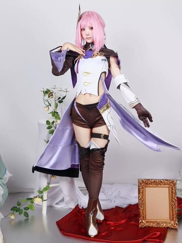 快速出貨 霧都崩壞三cosplay衣服二次元動漫服裝少女愛莉希雅cos服裝全套女