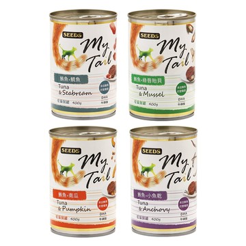 Seeds 【24入組】聖萊西-My Tail愛貓餐罐 400g
