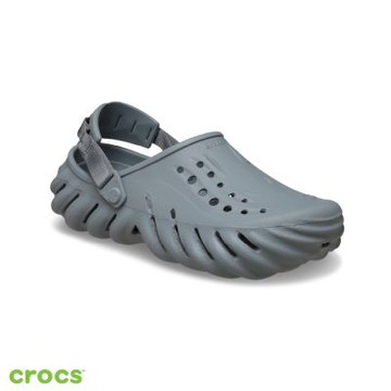 Crocs 卡駱馳 (中性鞋) Echo波波克駱格-混凝灰色 207937-0Z3