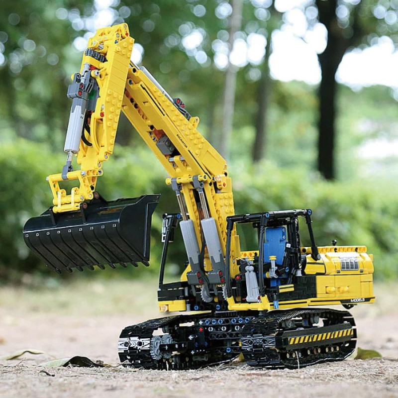 RC ラジコンカー ショベルカー モーターセット レゴ互換ブロック 重機