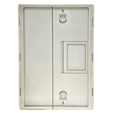 SHIMOYAMA 工業風耐重摺疊置物收納箱 19L  淺灰色  1個