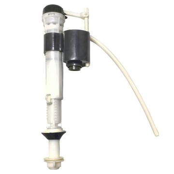 寶島牌 微水控通用進水器(精緻型) 台灣製造 可調整水位高低  25~37.8cm  黑色 + 白色  1組