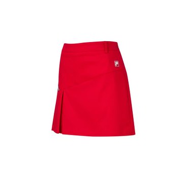 FILA 女平織短裙-紅色 5SKA-1723-RD