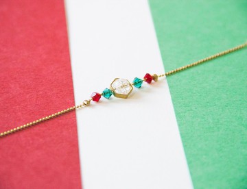 聖誕禮物 / 慶祝 - 黃銅手鍊