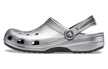 CLASSIC METALLIC CLOG SILVER METALLIC