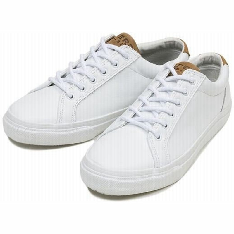 Sperry Top Sider スペリー トップサイダー ローカットスニーカー Striper Ltt Leather ストライパー Ltt レザー Sts White 通販 Lineポイント最大0 5 Get Lineショッピング