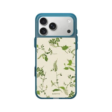 iPhone 17 Pro Max Clear (相機按鈕) 夜幕藍 - Plantica - 植物誌 – 銀葉