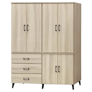 【Hampton 漢汀堡】瑪卡拉5×7尺衣櫃(一般地區免運費/衣櫥/衣