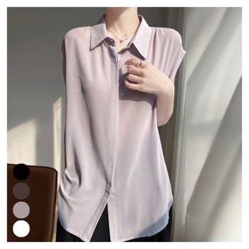 【Lockers 木櫃】韓國百搭修身襯衫 L114081305