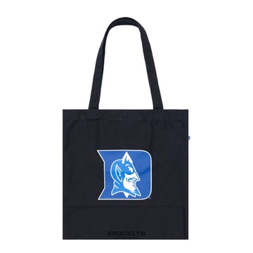 NCAA 托特包 杜克大學 藍魔鬼 深灰 帆布包 (布魯克林) 7225570513