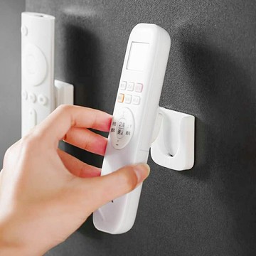 磁吸式卡扣掛架 掛勾 掛鉤 掛鉤 磁吸貼 遙控器 空調收納 壁掛收納 免釘 免打孔【BlueCat】【JI3542】