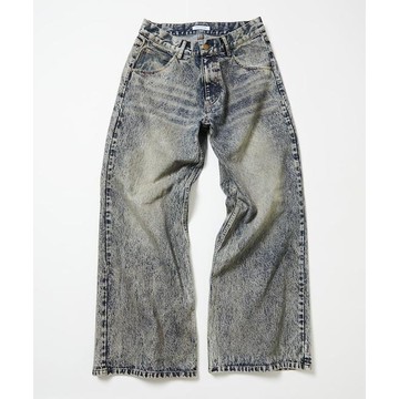 FREAK'S STORE 喇叭褲剪裁 漂白處理 牛仔褲