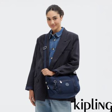 Kipling 星辰藍手提側背包-ART MINI