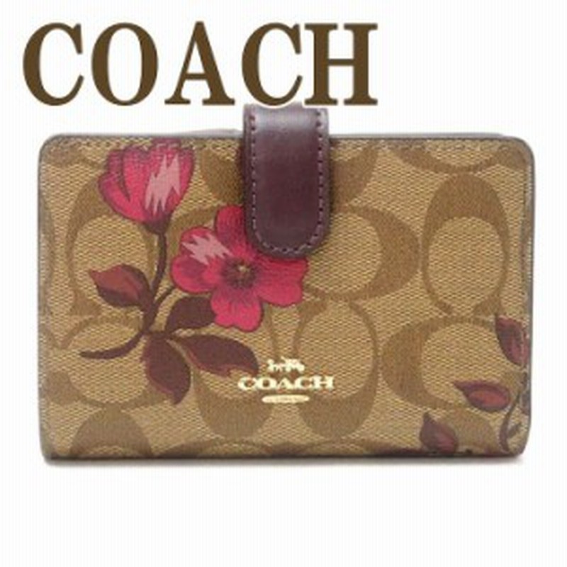 コーチ Coach 財布 レディース 二つ折り財布 花柄 シグネチャー ピンク impi5 ブランド 人気 通販 Lineポイント最大1 0 Get Lineショッピング