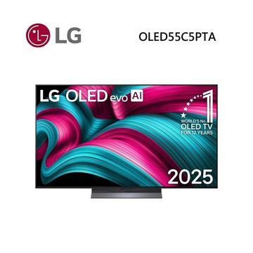 (點數10倍送)LG 樂金 OLED55C5PTA 55型 OLED evo AI 4K 智慧顯示器 C5極緻系列 (送原廠壁掛架)