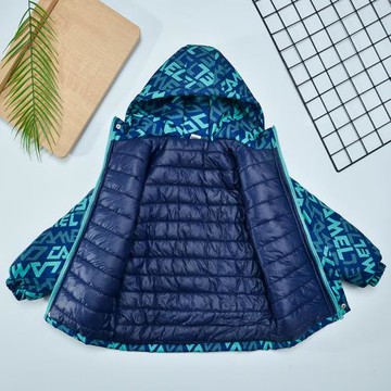 男童沖鋒衣2025新款洋氣兒童裝羽絨棉襖春秋冬款加棉加厚寶寶外套