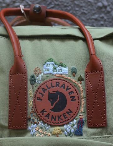 清秀佳人Anne of Green Gables紅髮安妮主題--kanken綠包包