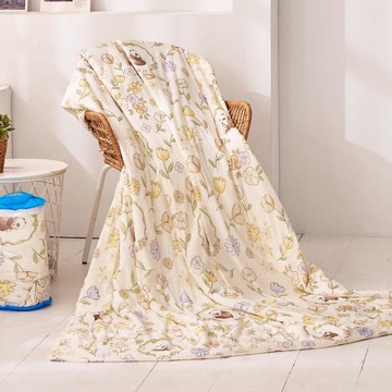 【ELVIS 愛菲斯】韓風美顏零度冰紗涼被(150x200cm-和煦