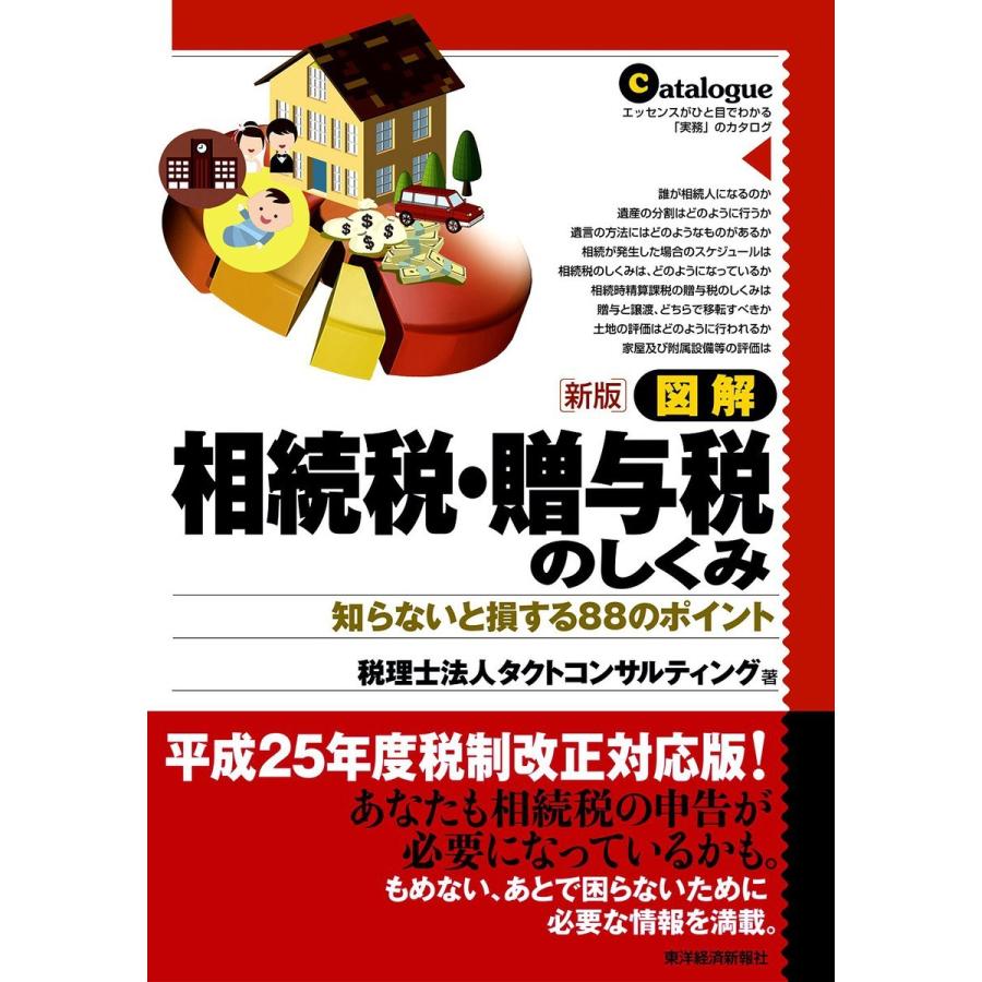 図解相続税・贈与税のしくみ 知らないと損する88のポイント エッセンスがひと目でわかる 実務 のカタログ