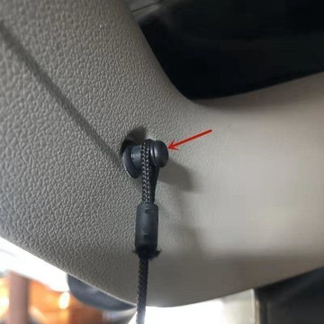 新款【upton】適用大衆途嶽途昂X汽車零後備箱隔板掛繩卡扣行李箱蓋板固定掛鉤