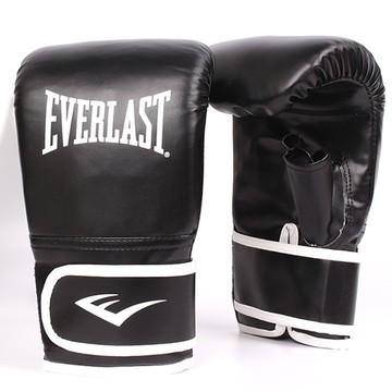 Everlast Master 2 魔鬼氈沙包拳擊手套 雙手組  1組  均碼  黑色