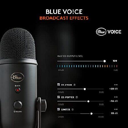 Yeti USB Microphone　USB　マイクロホン Blue Microphones社　Blackout