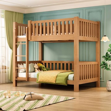 現貨下殺！免運 可開票 上下鋪雙層實木床小戶型姐弟兄妹兒童房子母床大人兩層架子高低床【yyxz0666】