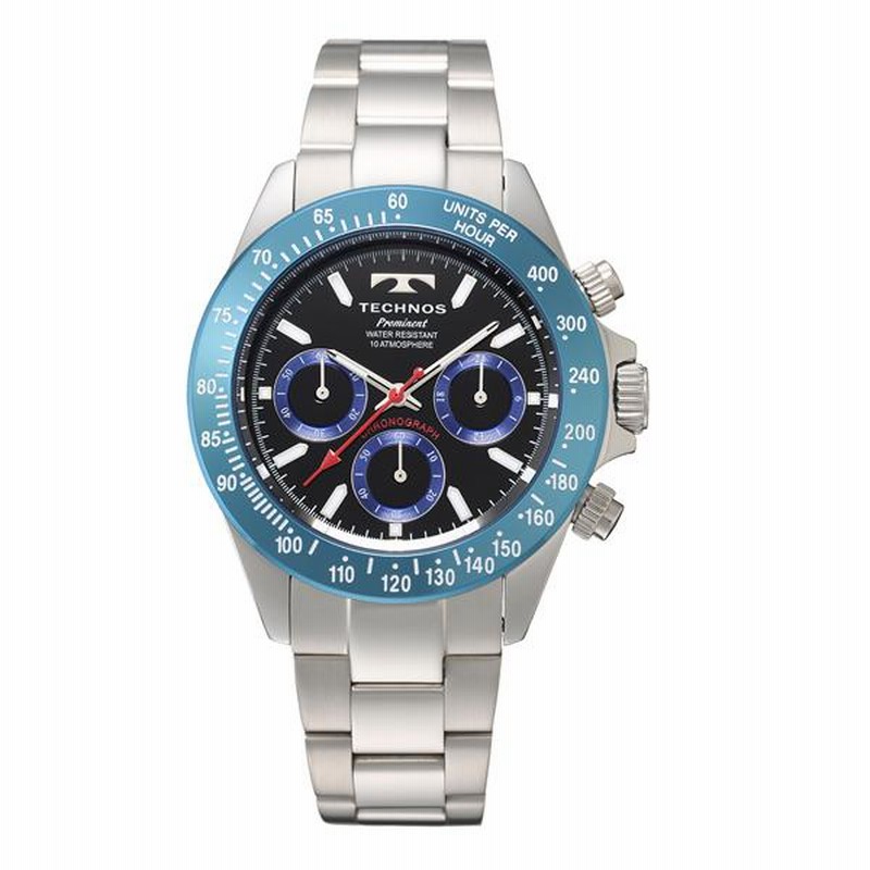 TECHNOS テクノス 9B65 メンズ腕時計 ソーラー ネイビー文字盤 TECHNOS（時計） TECHNOS テクノス 腕時計 メンズ ウォッチ 5