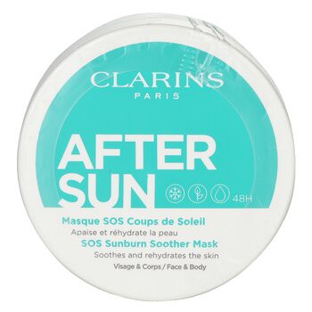 Clarins 克蘭詩 (嬌韻詩) After Sun SOS曬黑舒緩面膜-適用於臉部和身體 100ml/3.4oz-臉部防曬及古銅粉