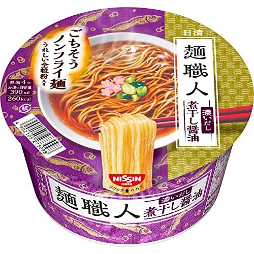 日清食品 日清麺職人 濃いだし 煮干し醤油 87g ×12個