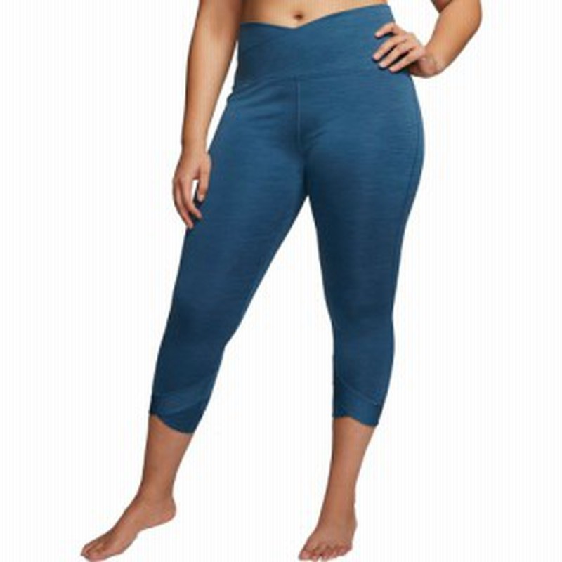 ナイキ Nike レディース ヨガ ピラティス 大きいサイズ スパッツ レギンス ボトムス パンツ Plus Size Yoga Wrap 7 8 Tights Valerian 通販 Lineポイント最大1 0 Get Lineショッピング