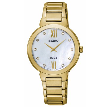 SEIKO 精工 CS系列 日系時尚美學 SOLAR 太陽能 簡約腕錶 (SUP384P1/V115-0CT0G)