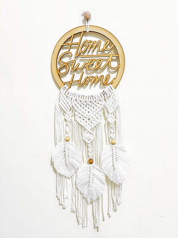 捕夢網編織掛飾 波西米亞風居家裝飾
